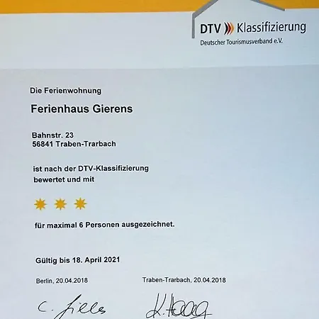 Burgblick Διαμέρισμα Traben-Trarbach